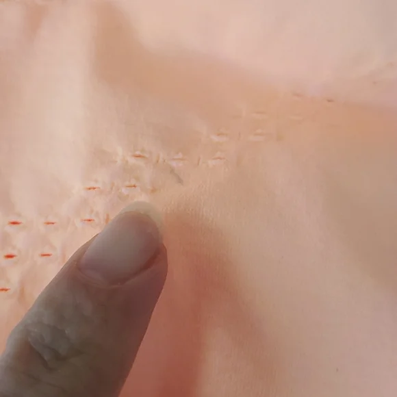 41. *view pics* Free People Good Karma Hi-Neck Layer Top Morning Sun - Picture 14 of 17